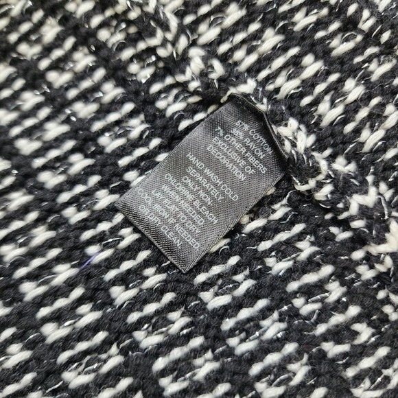 White House Black Market Womens Pearl Tweed Knit Cardigan Jacket Size Small - Picture 9 of 12